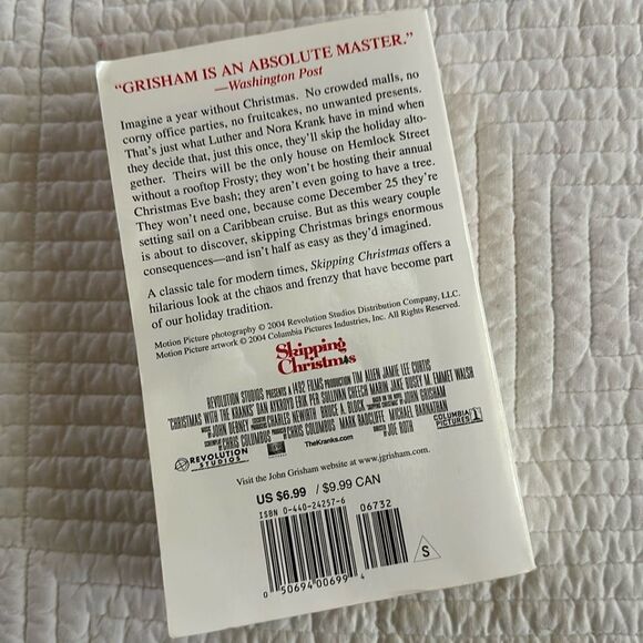 Skipping Christmas Paperback Book John Grisham - Picture 2 of 5